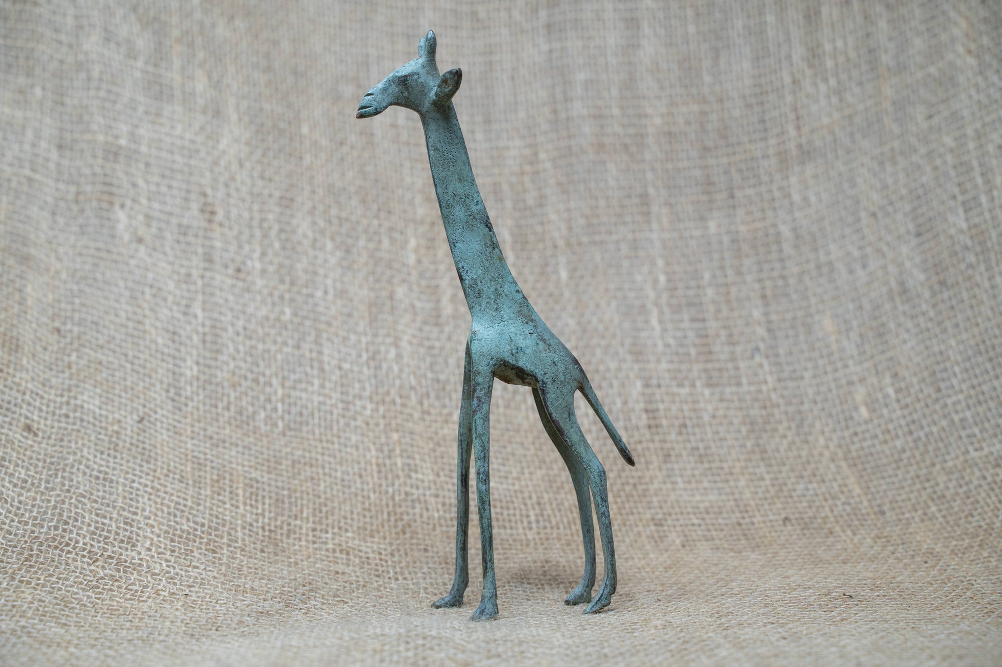 Bronze Giraffe - Chad 20cm.1