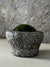 Antique Stone Mortar with Moss FR3