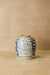 Old Blue & White Porcelain Jar - No 6