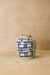 Old Blue & White Porcelain Jar - No 7