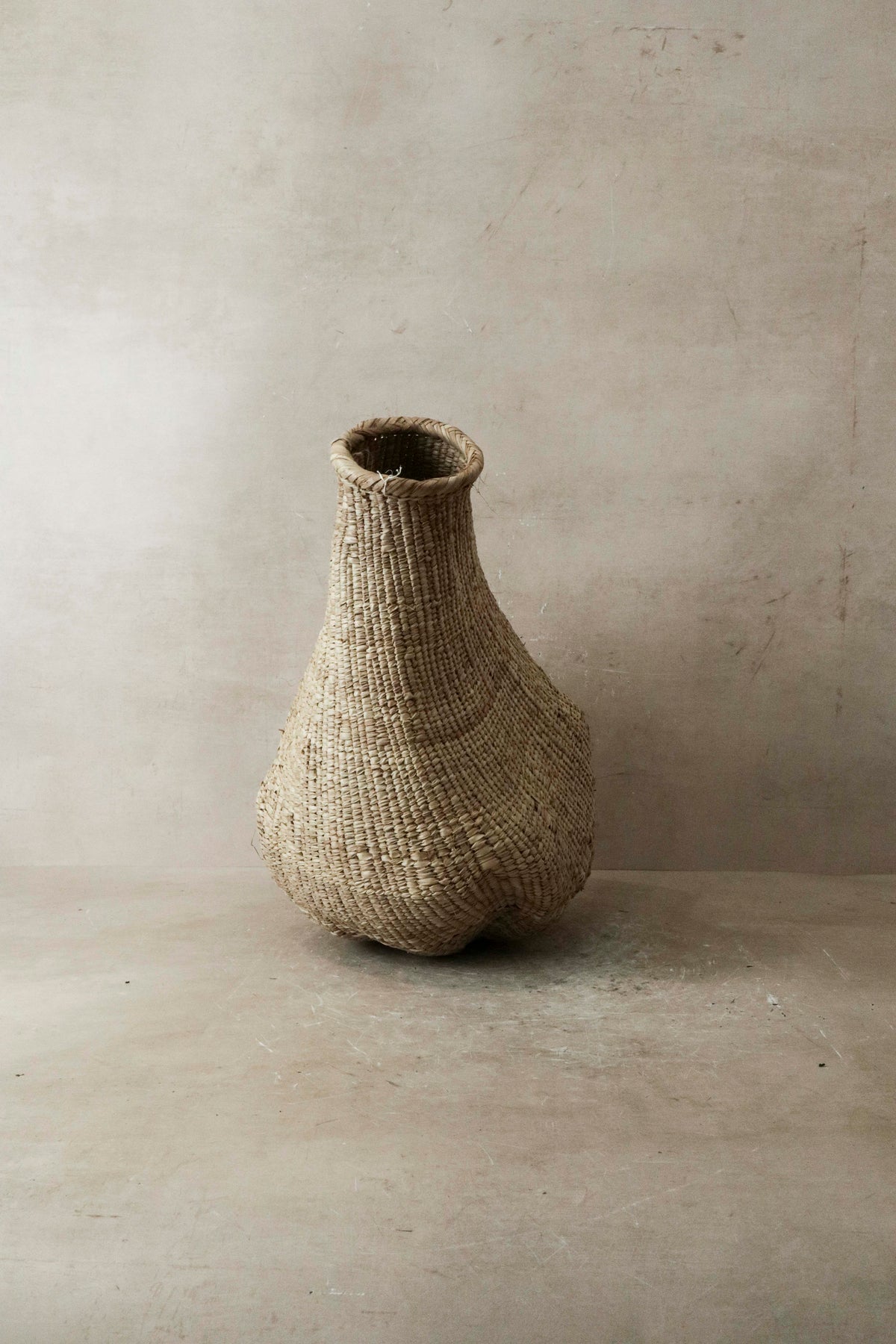 Garlic Gourd woven basket - Zimbabwe - 51.1