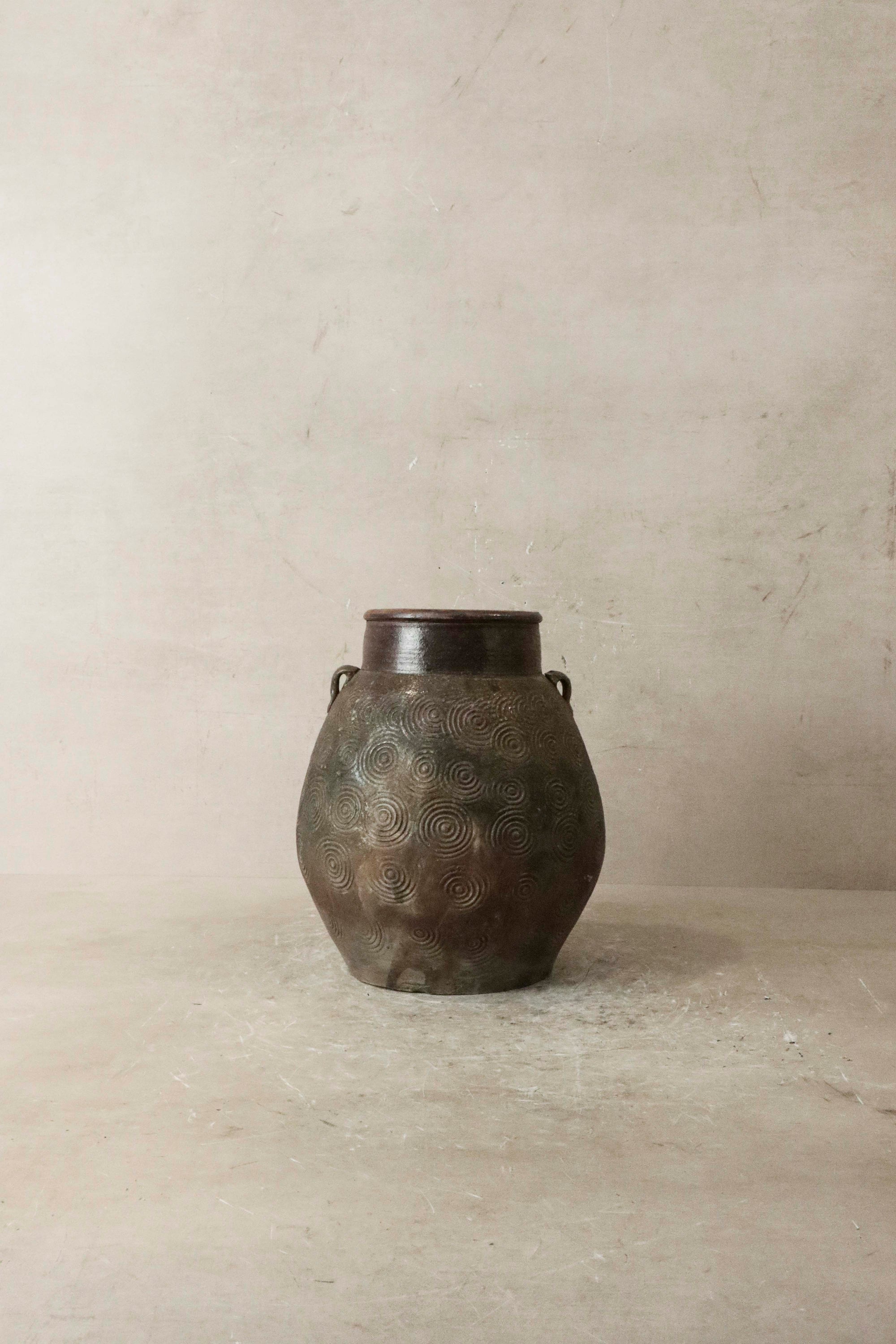 Vintage Glazed Yunnan Pot - OB47