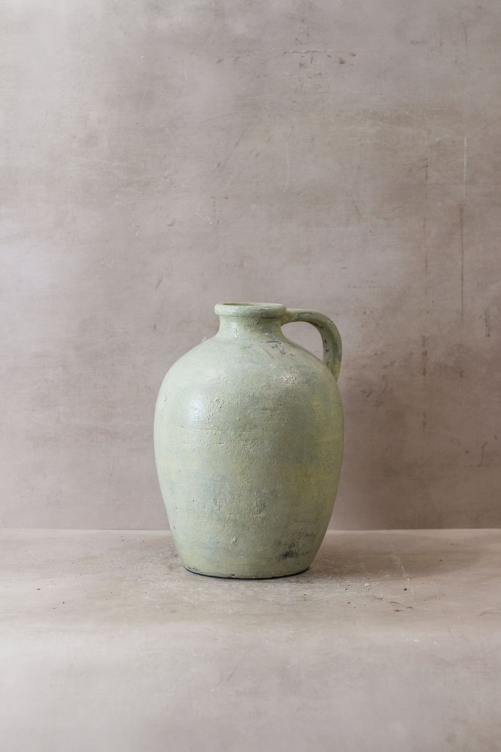 Light Green Indonesian Vase 35