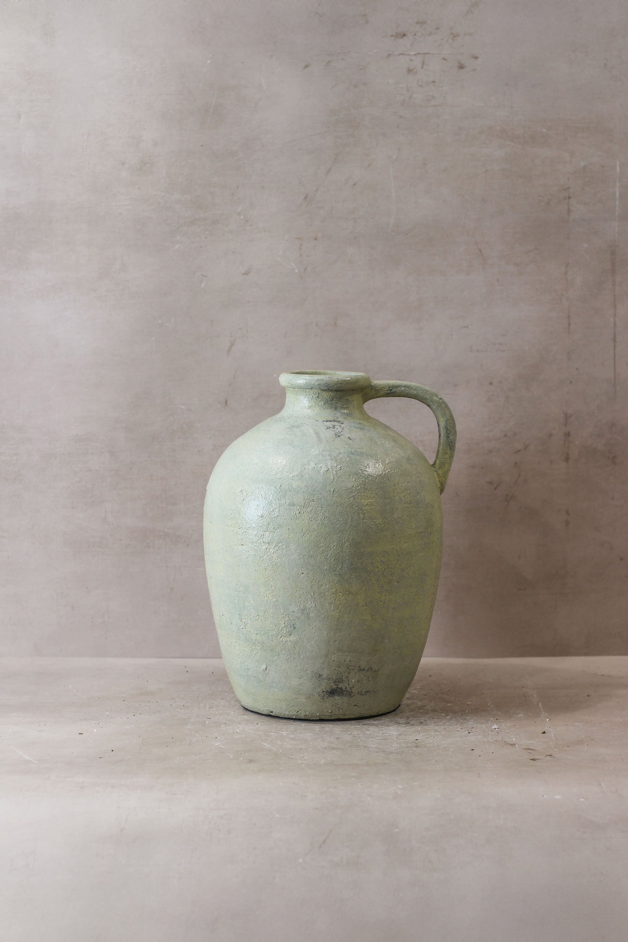 Light Green Indonesian Vase 35