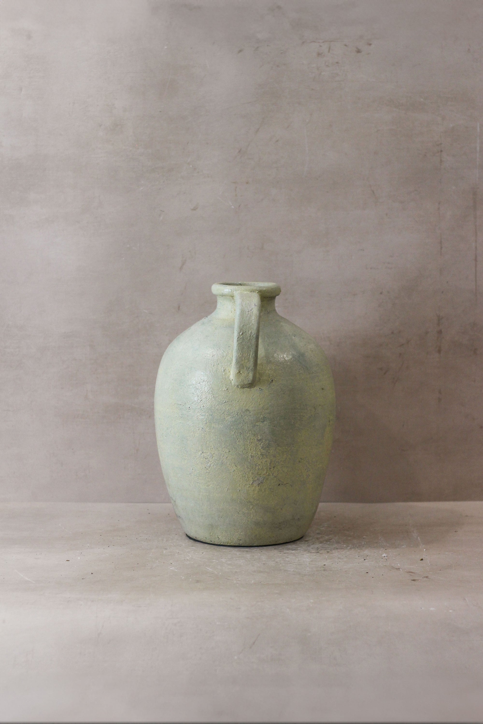 Light Green Indonesian Vase 35