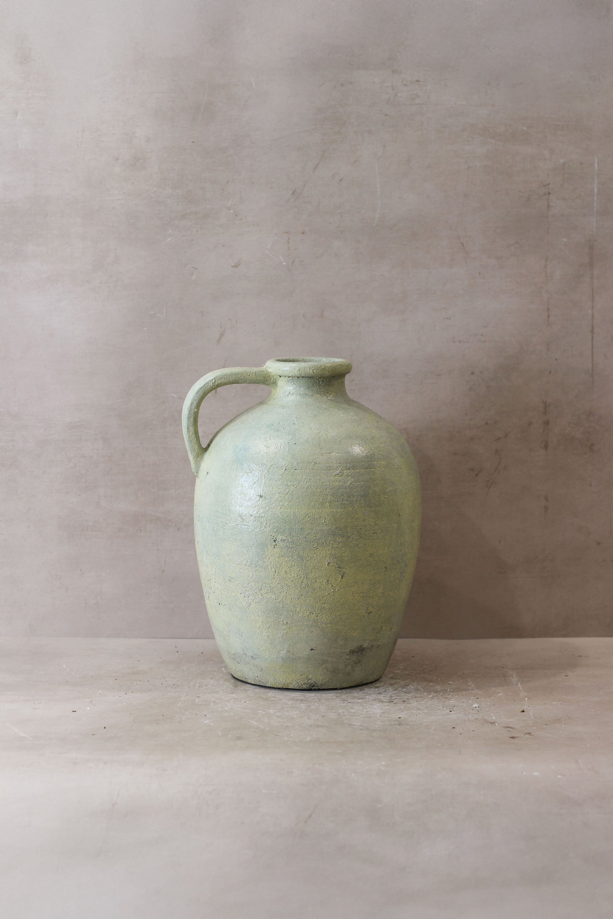 Light Green Indonesian Vase 35