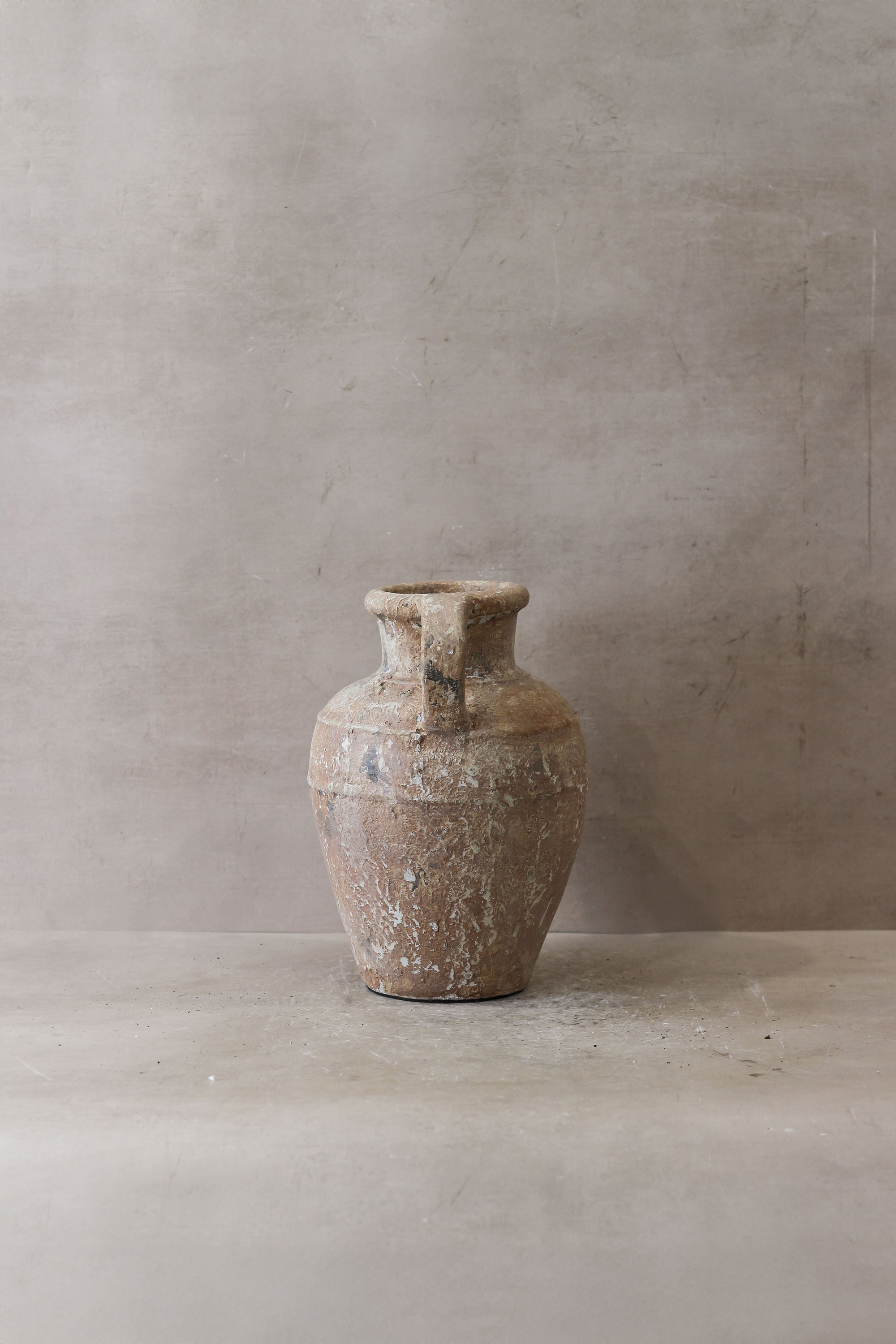 Indonesian Rustic Brown Vase 16