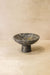 Marble Pedestal High Bowl - Black