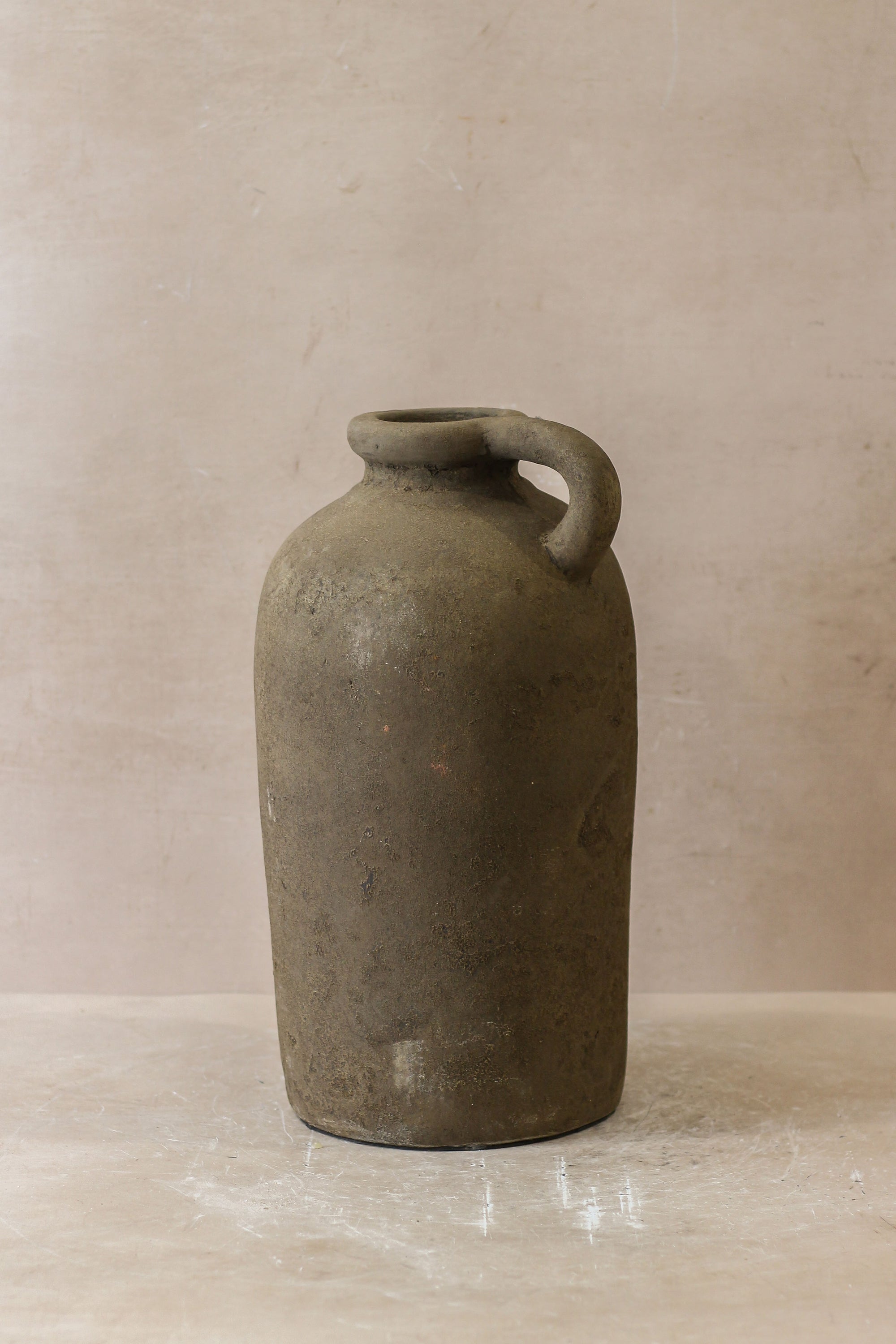 Rustic Brown Indonesian Vase No 29