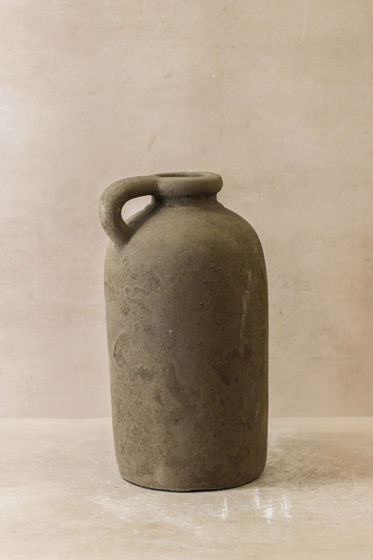 Rustic Brown Indonesian Vase No 29