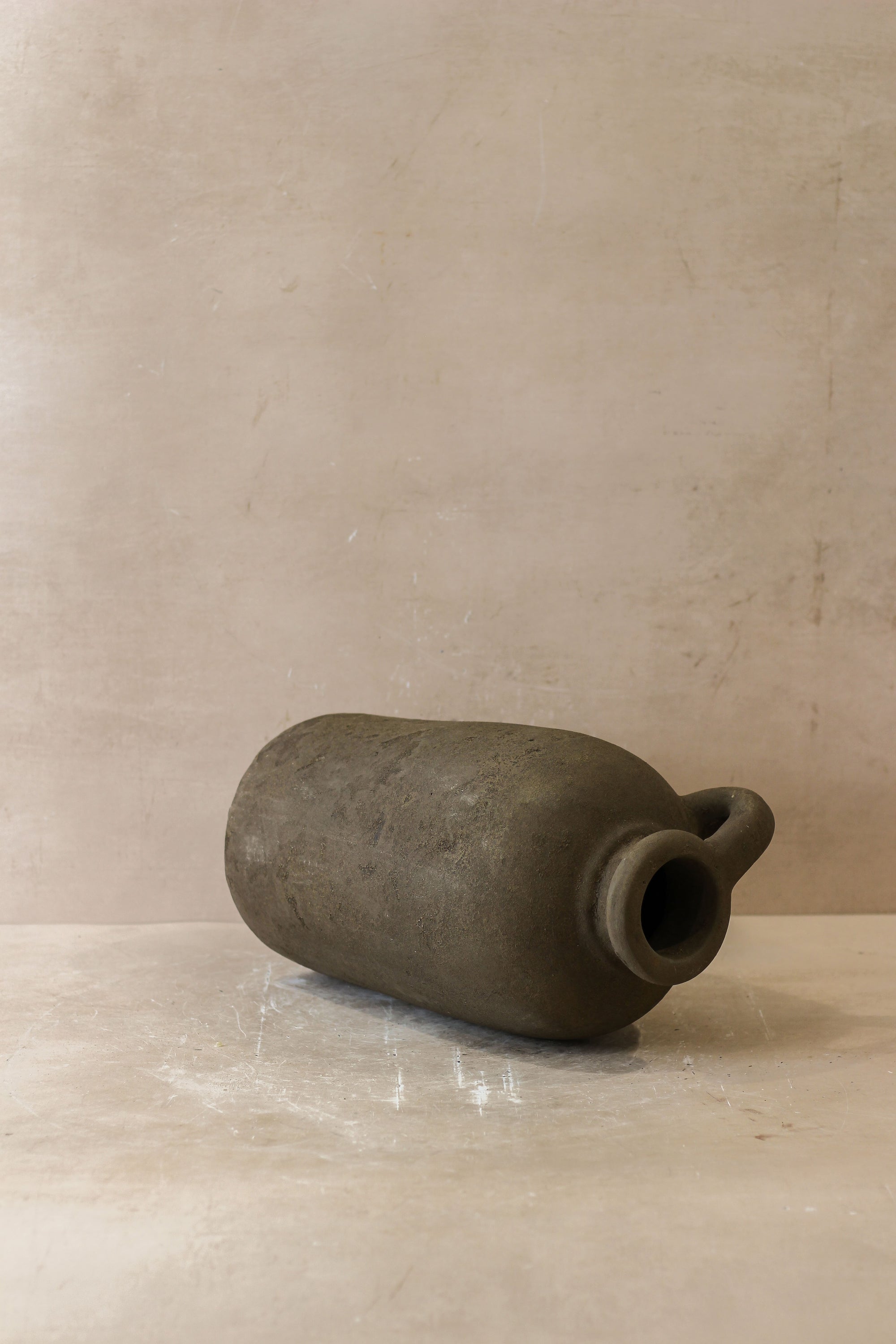 Rustic Brown Indonesian Vase No 29