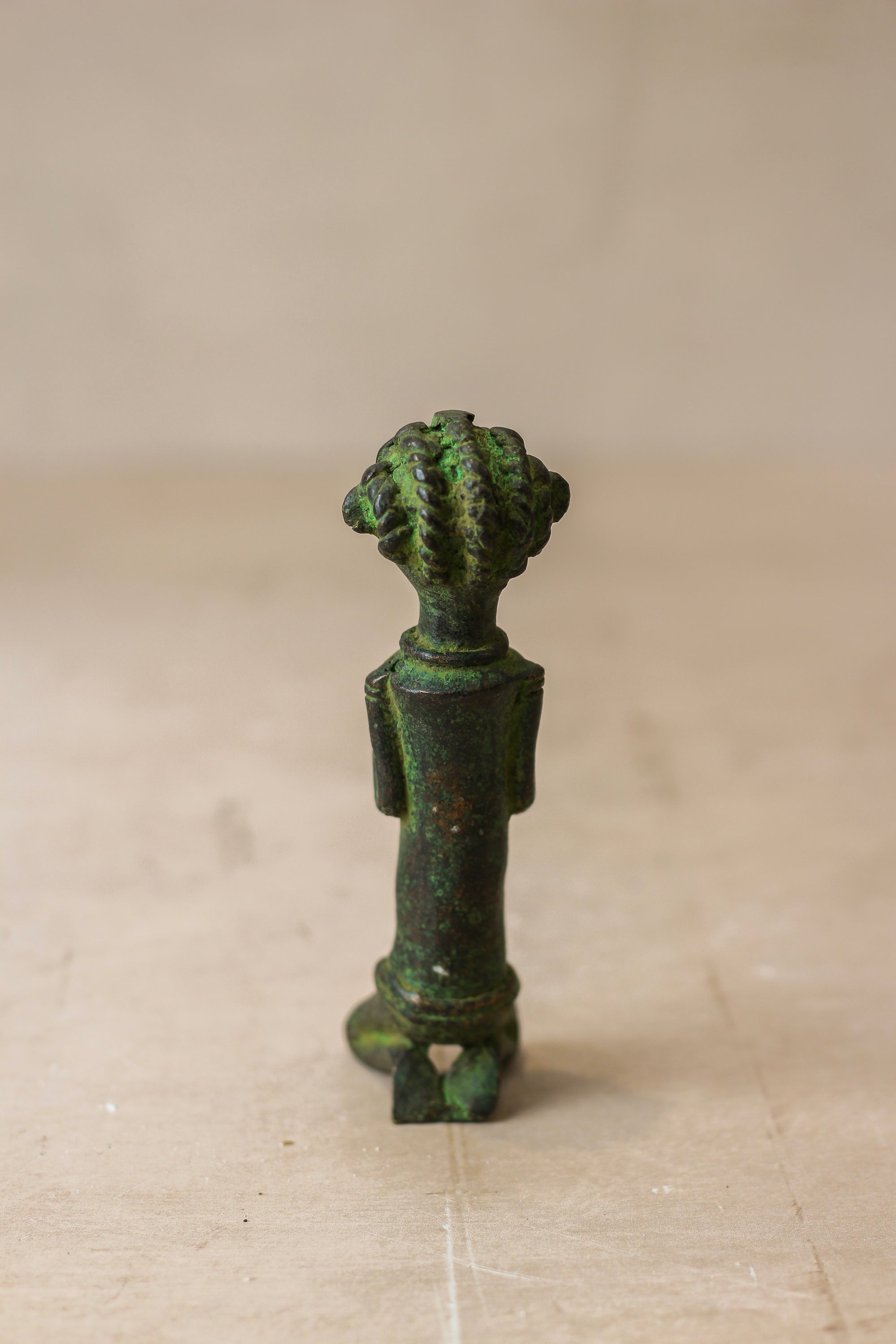 Benin Bronze Statue - 79.7