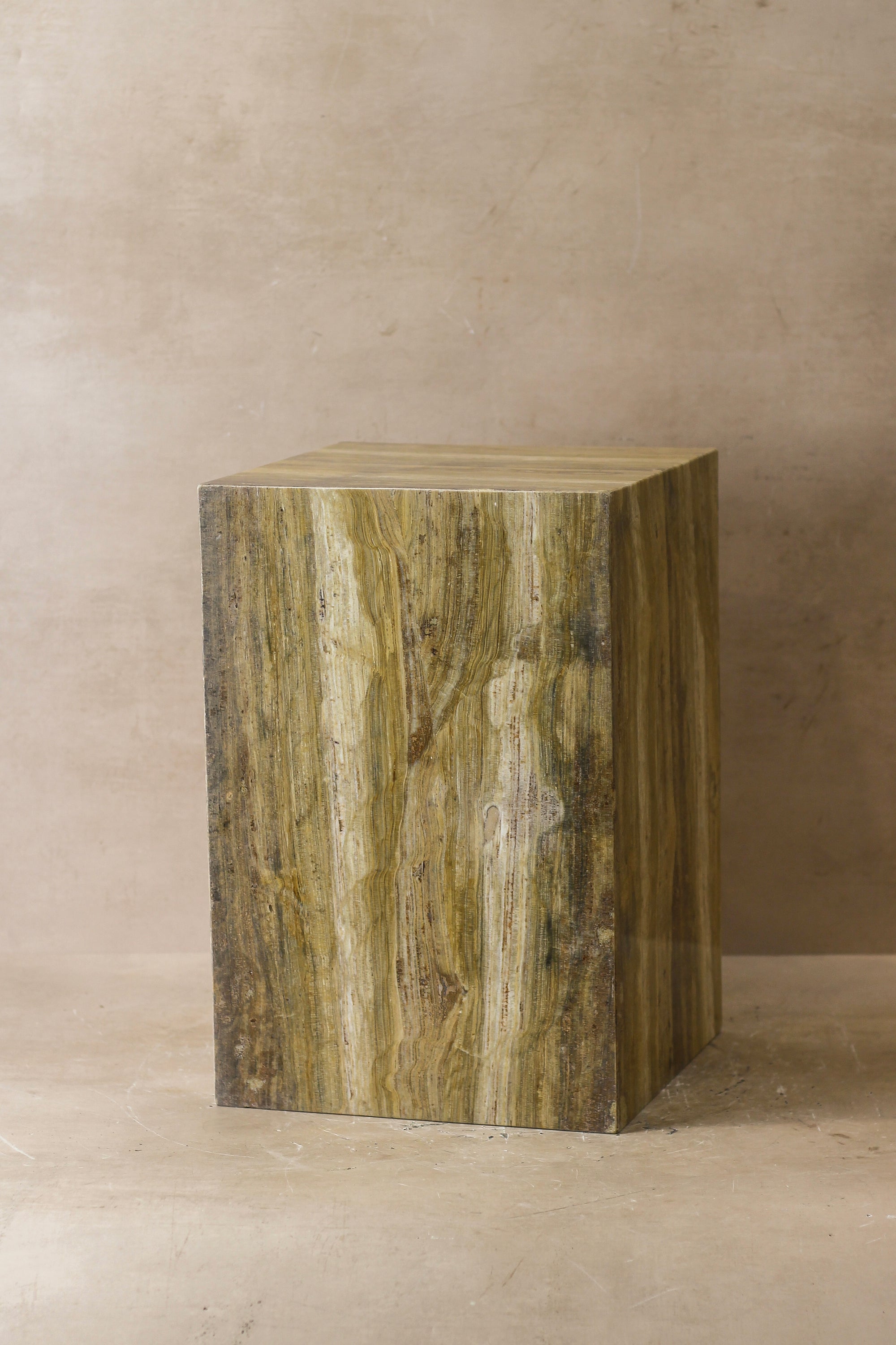 Onyx Side Table Pedestal - Hollow - No 7