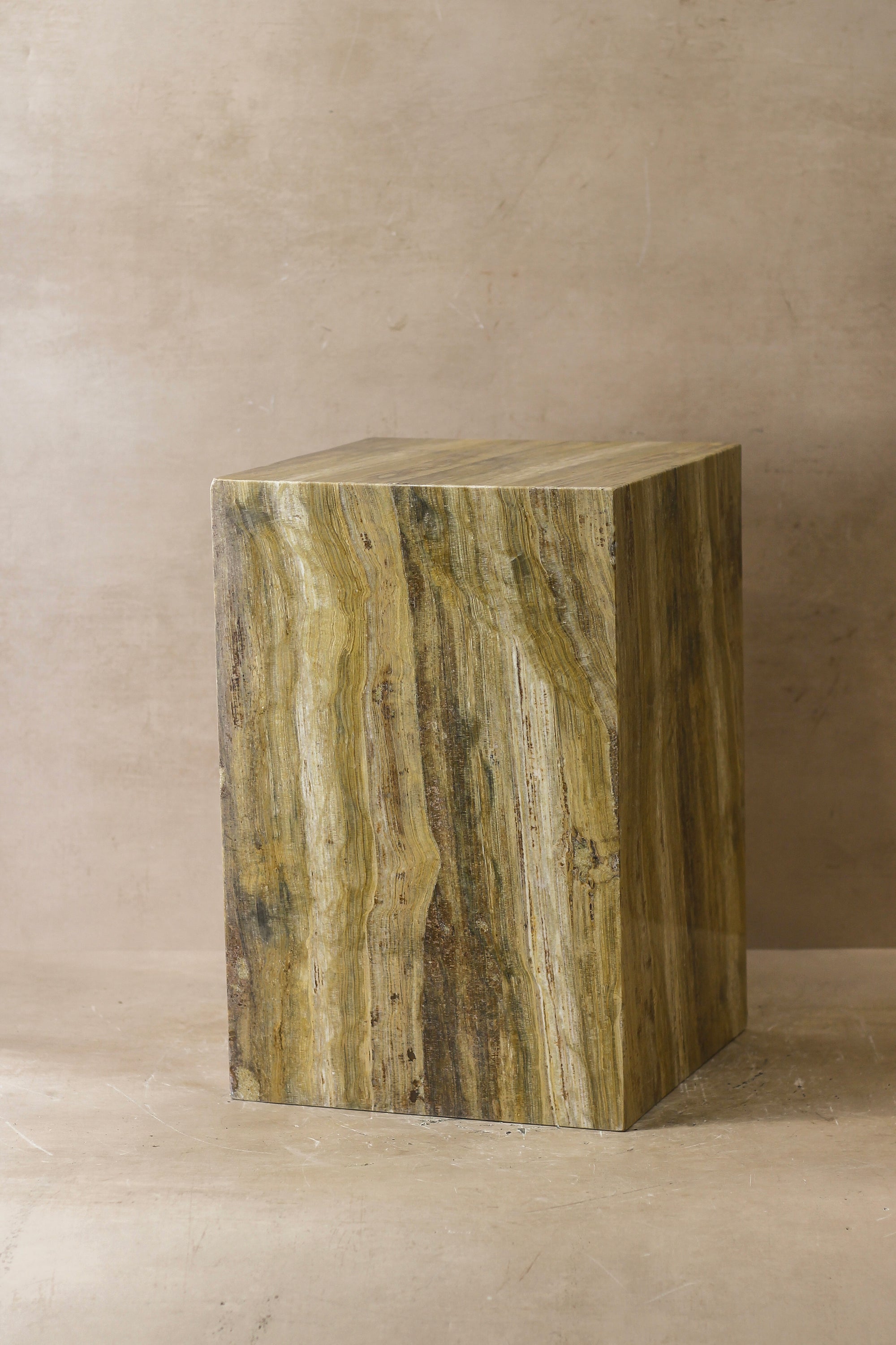 Onyx Side Table Pedestal - Hollow - No 7