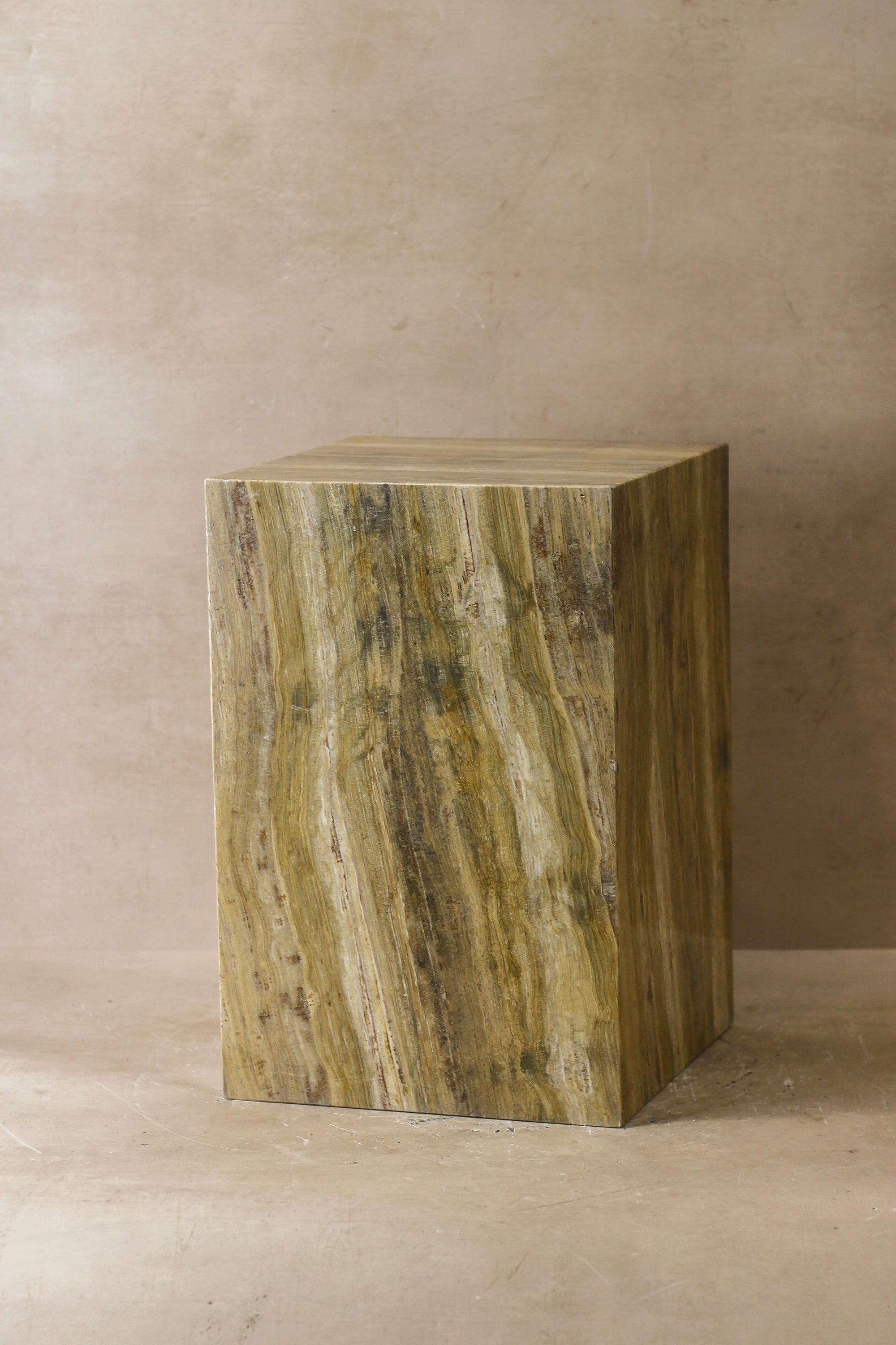 Onyx Side Table Pedestal - Hollow - No 7