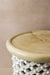 Bamileke Table - Natural/White