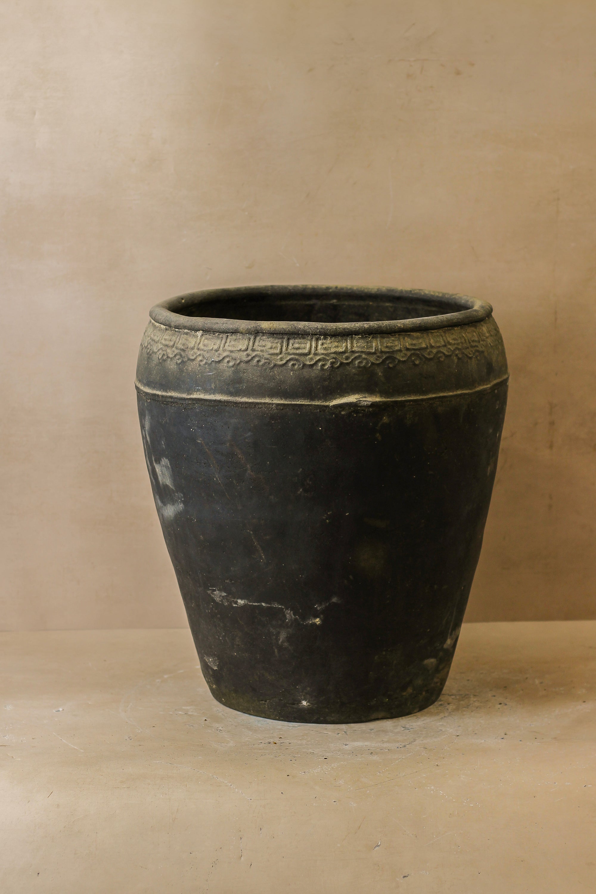 Vintage Black Asian Pots - VB02