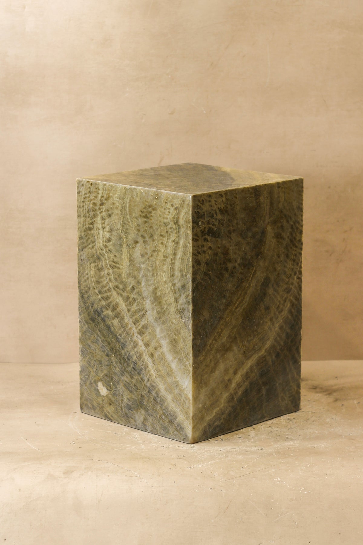 Onyx Side Table Pedestal - Hollow - No 12