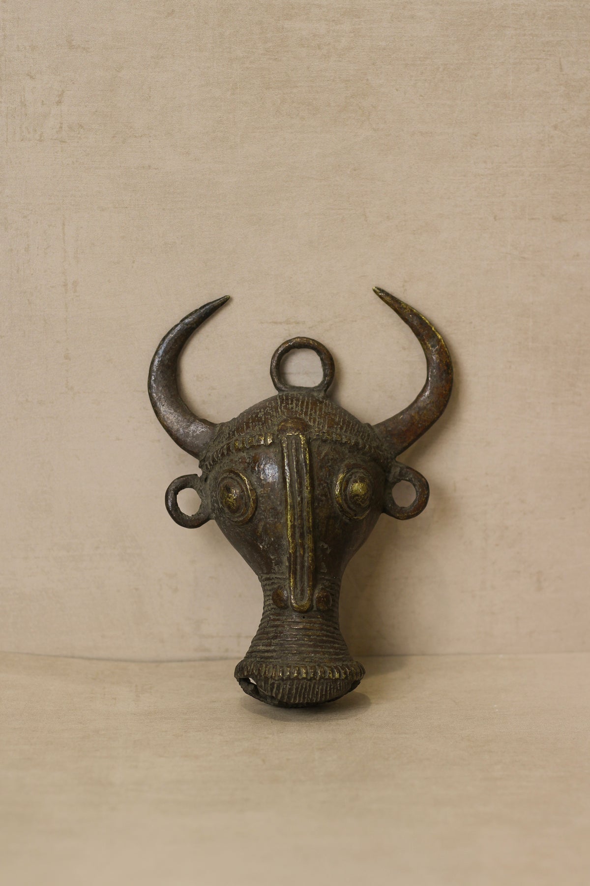 Benin Bronze Ox - 78.2