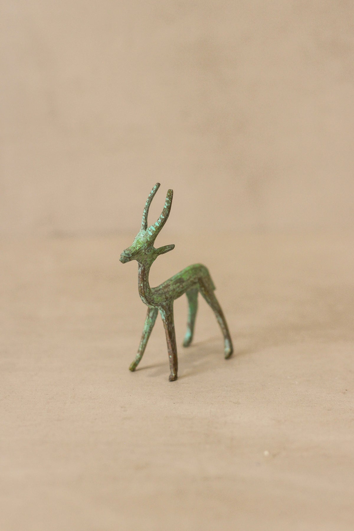 Tuareg Miniature Bronze Antelope - 119