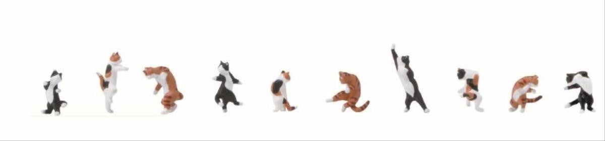 Ninja Cats Terrarium  Figures 28853
