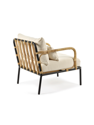 Rene Barba Lounge Chair Black & White